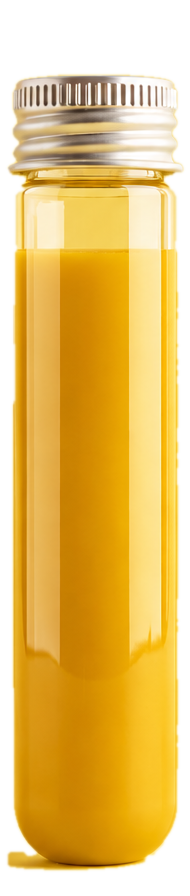 Golden vial